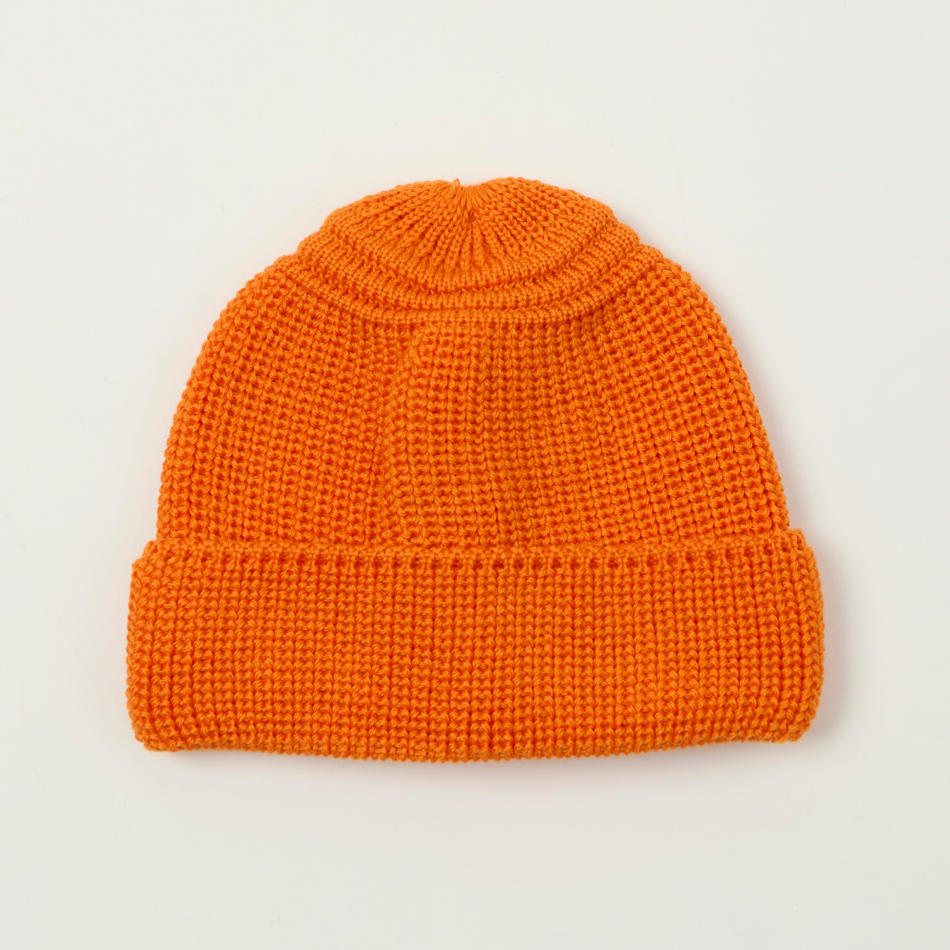 Heimat Merino Trawler Hat - Rescue Orange