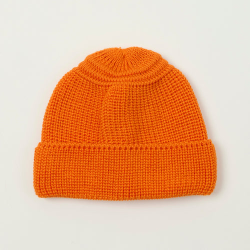 Heimat Merino Trawler Hat - Rescue Orange