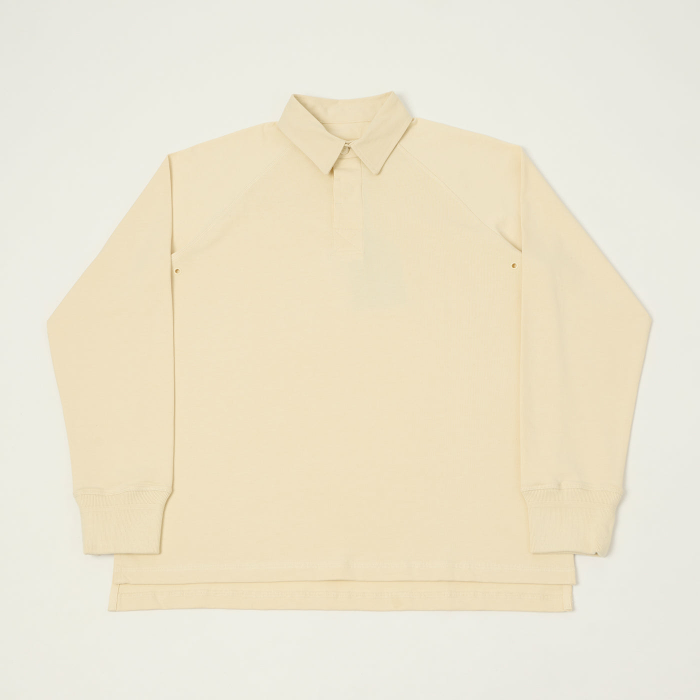 Heimat Raglan Sleeve Rugby Shirt - Seashell
