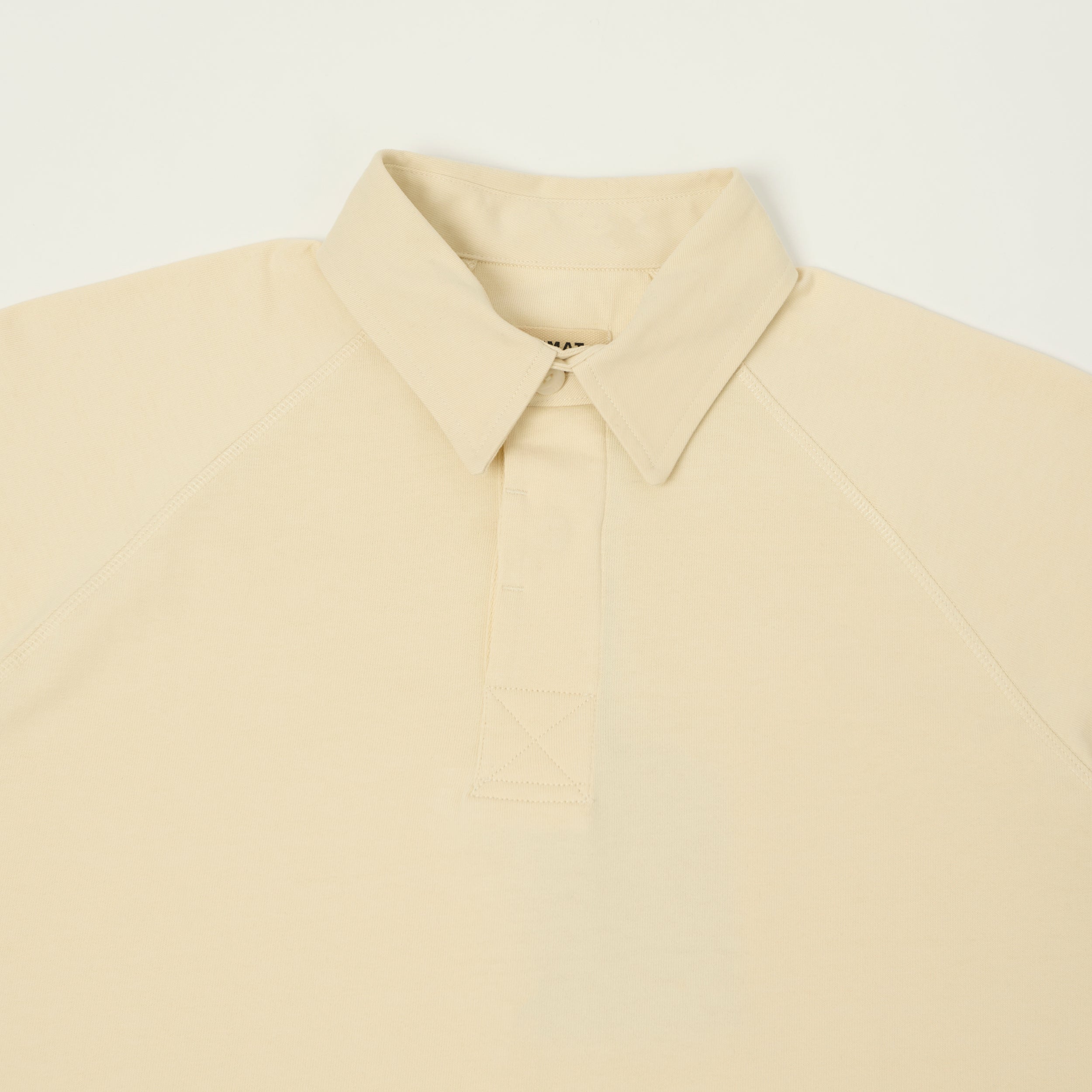 Heimat Raglan Sleeve Rugby Shirt - Seashell
