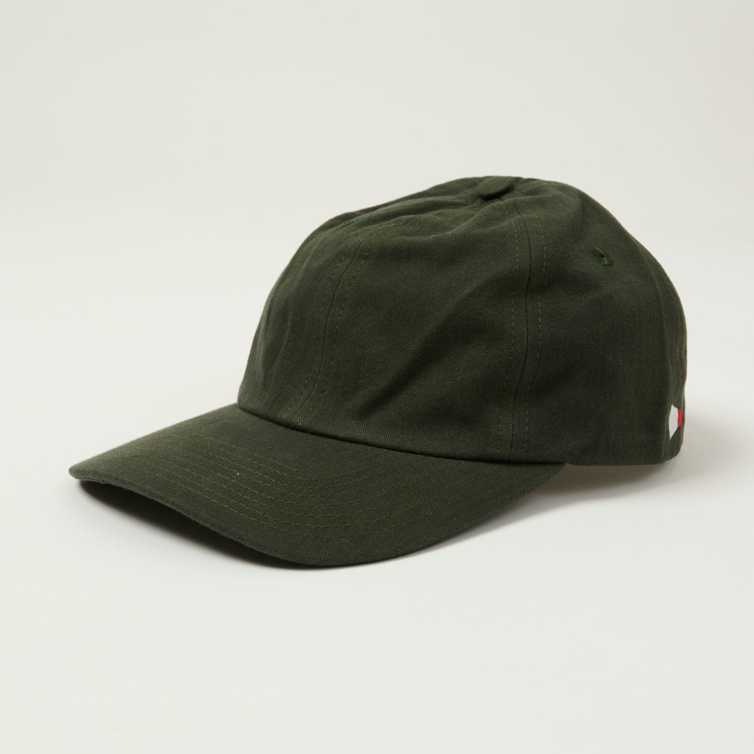 Heimat 'Segel Kappe' Herringbone Twill Cap - Military Green