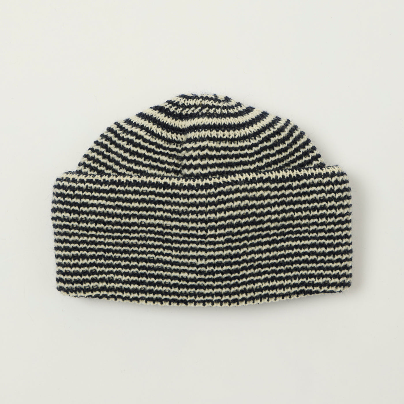 Heimat Signal Mechanics Fine Stripe Hat - Ink/Seashell
