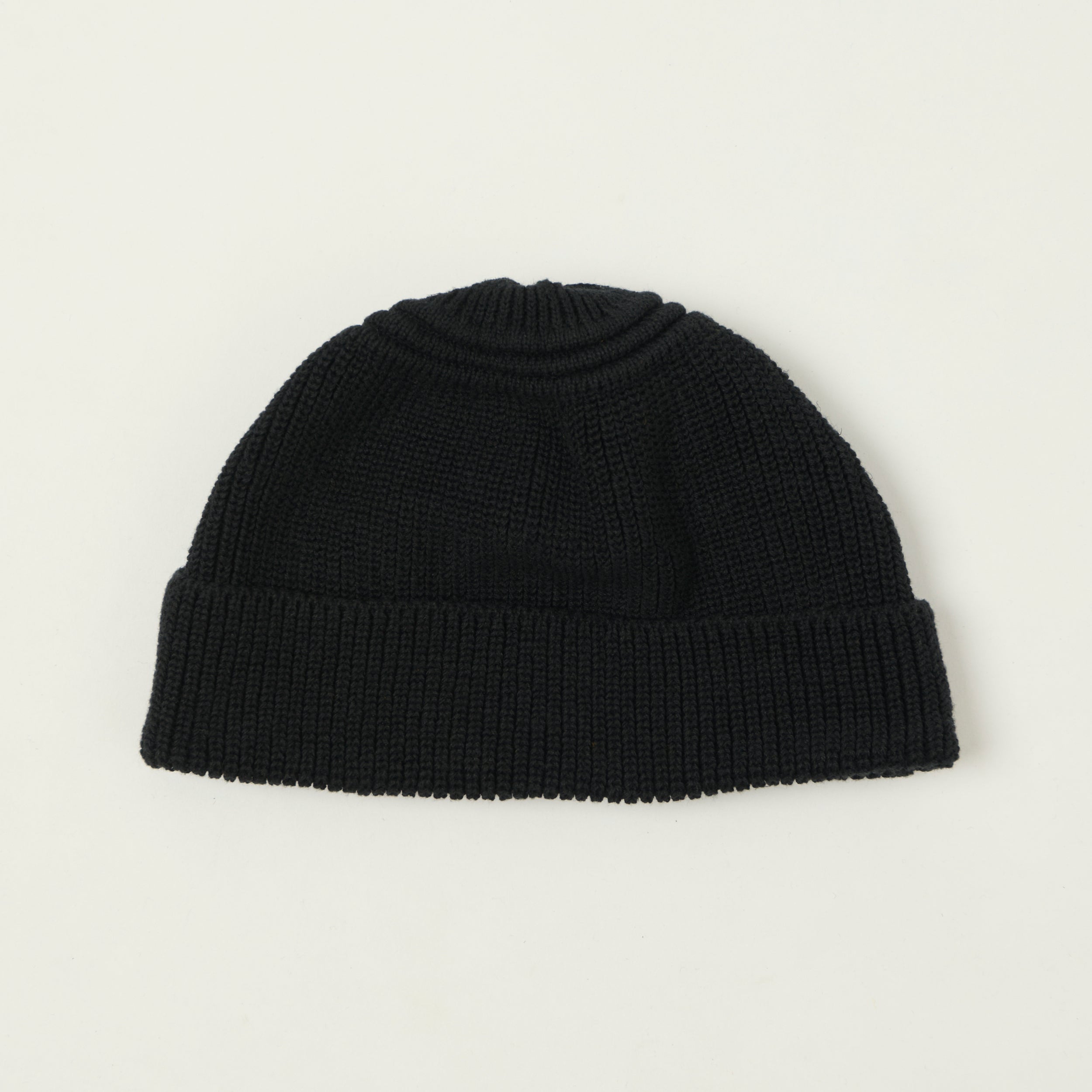 Heimat Cotton Linen Trawler Hat - Schwarz