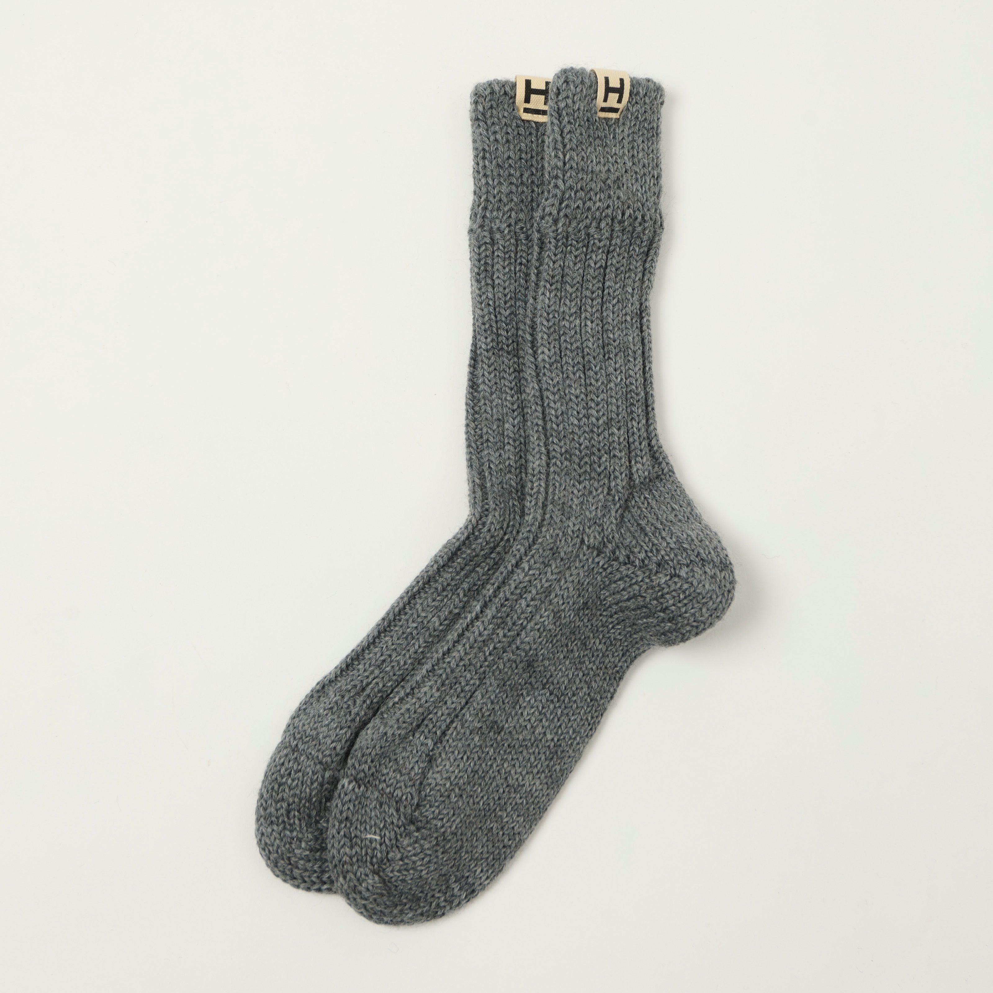 Heimat 'Wander' Hiking Sock - Battleship Grey