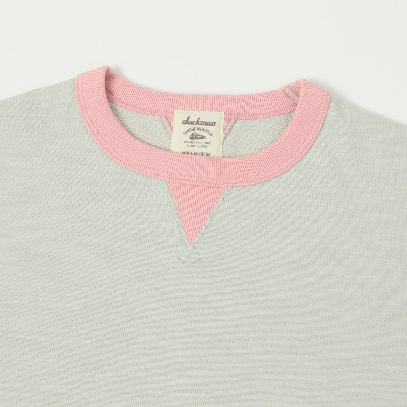 Jackman GG Crewneck Sweatshirt - Silver/Pink