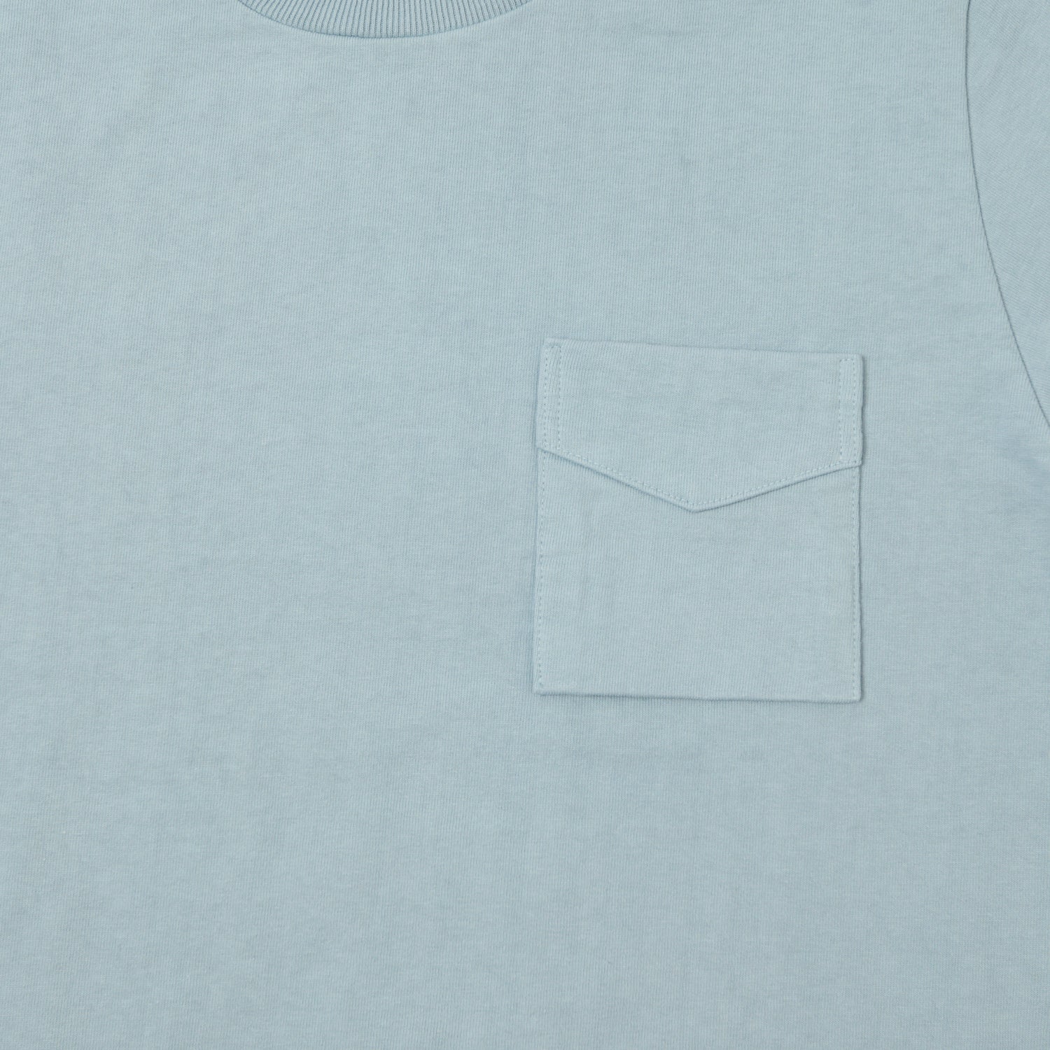 Jackman Dotsume Pocket T-Shirt - Pale Sax