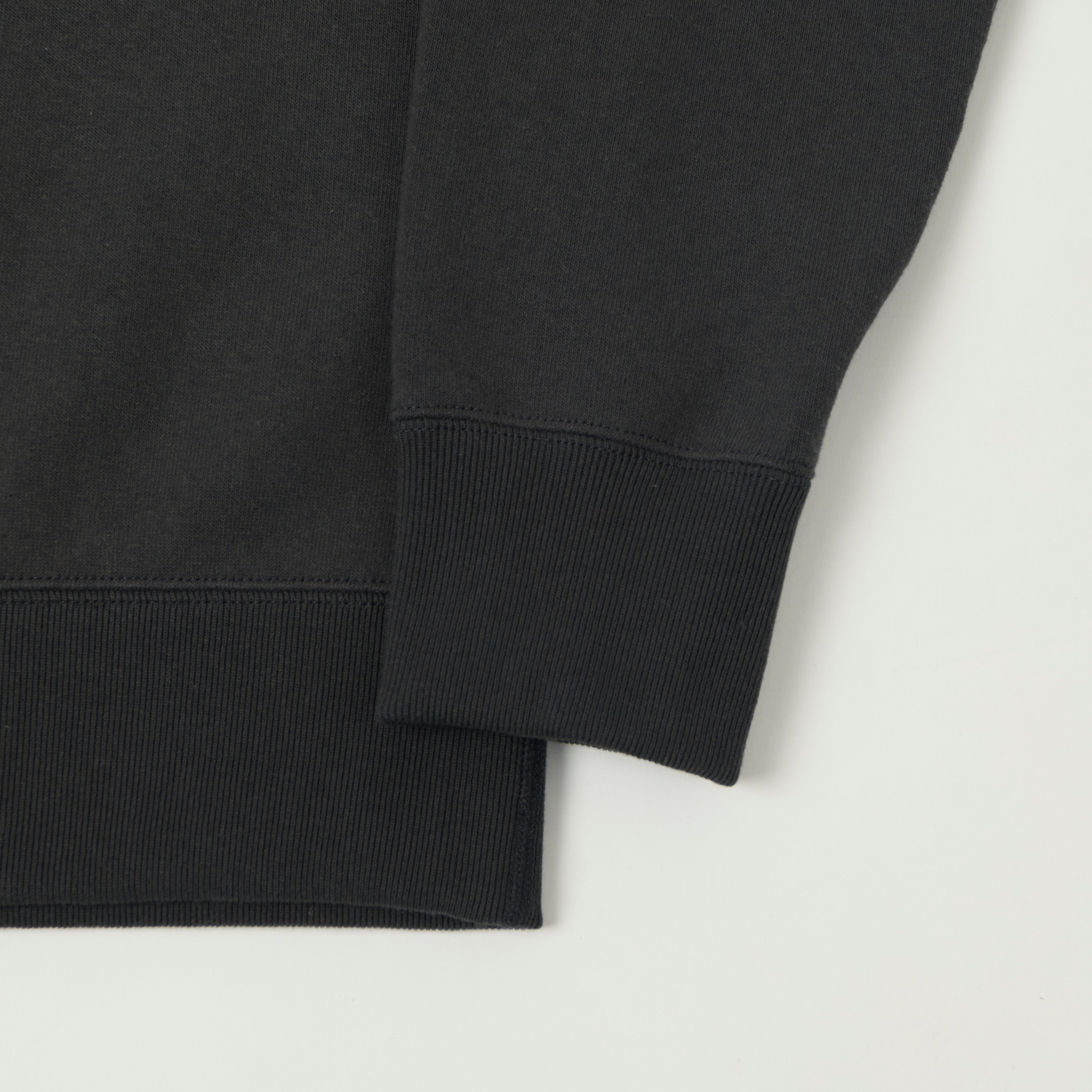 Jackman 'Big Loop' Freedom Sleeve Sweatshirt - Ink Black