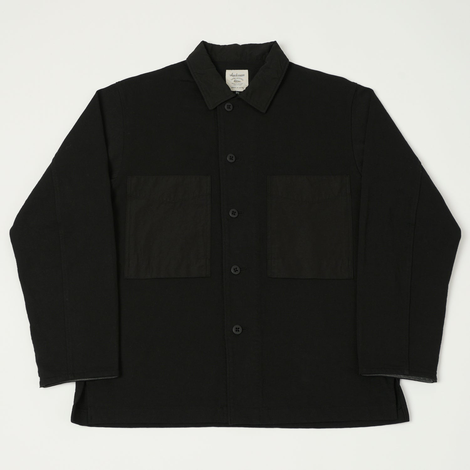 Jackman Dotsume 'BB' Shirt - Black