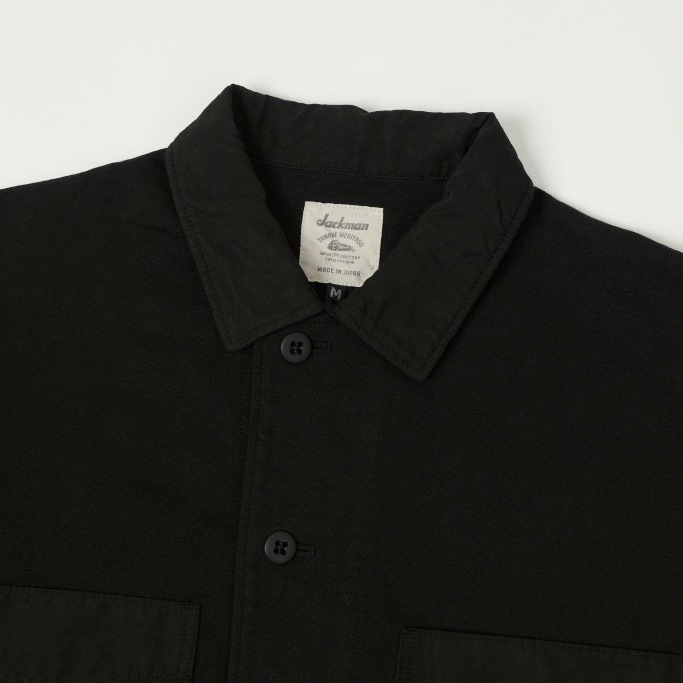 Jackman Dotsume 'BB' Shirt - Black