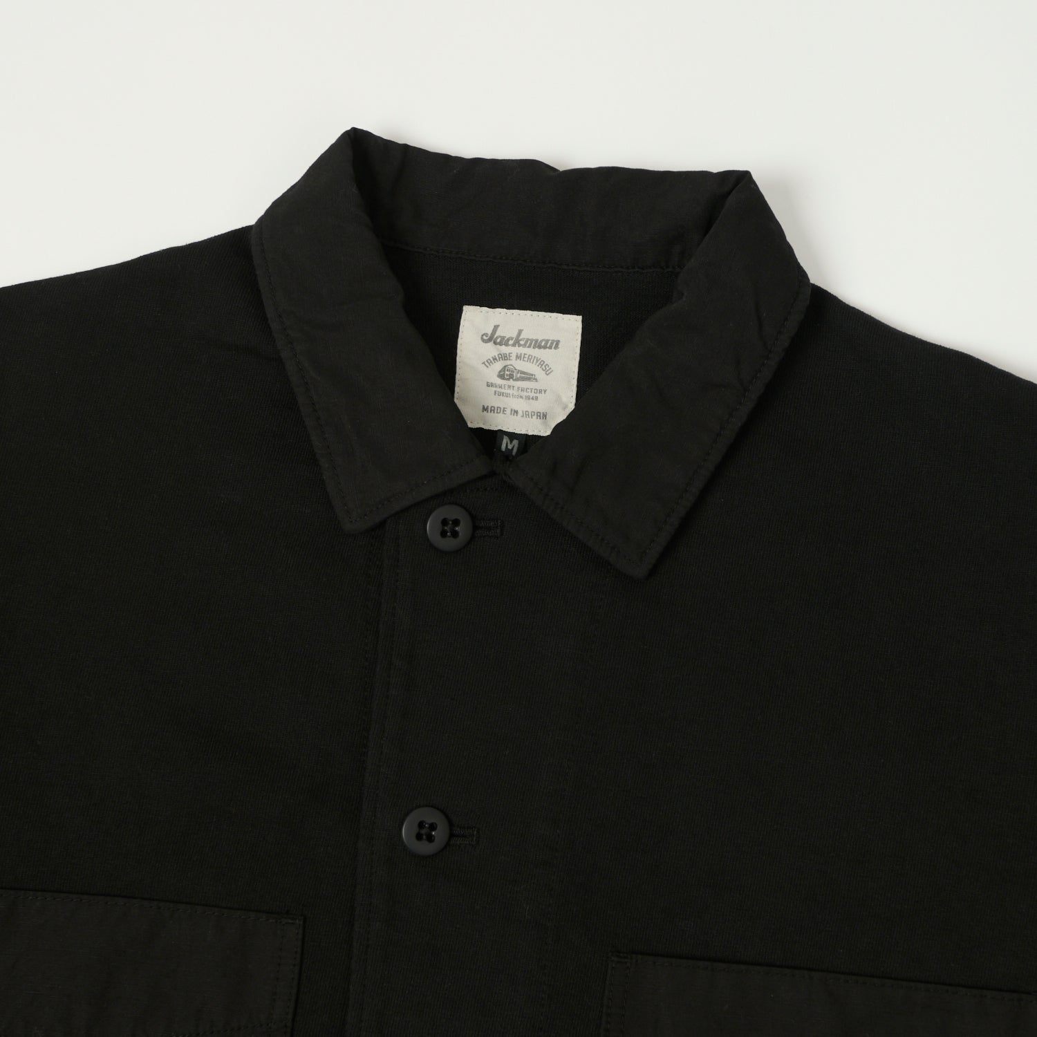 Jackman Dotsume 'BB' Shirt - Black