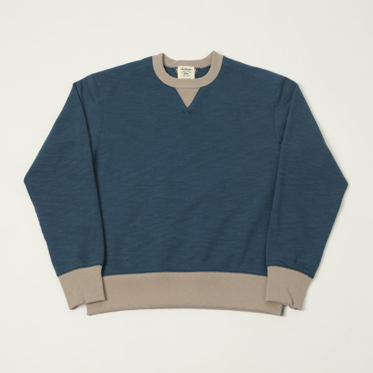 Jackman GG Crewneck Sweatshirt - Night Bench/Grey