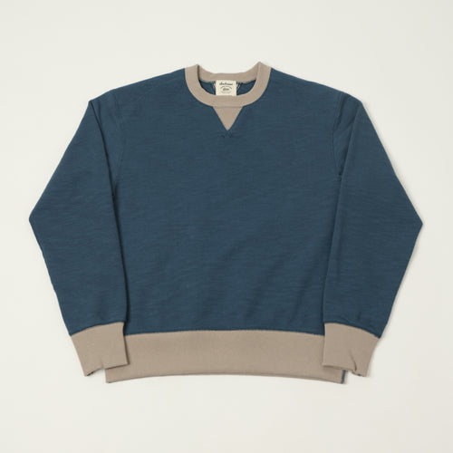 Jackman GG Crewneck Sweatshirt - Night Bench/Grey