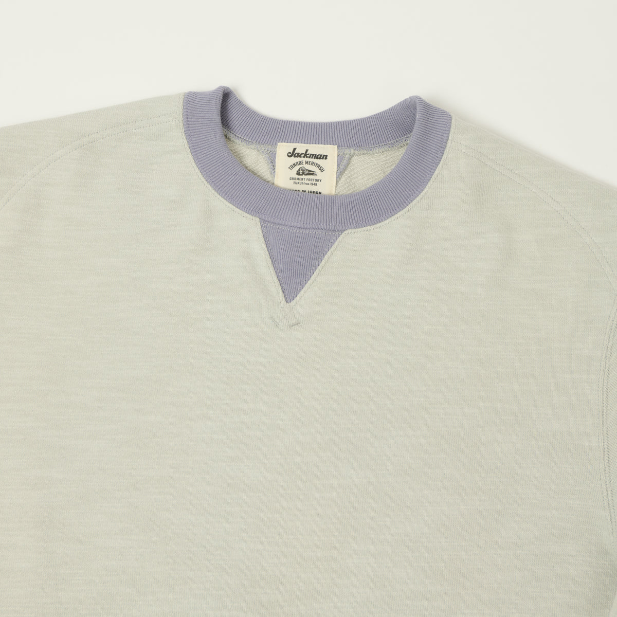 Jackman GG Crewneck Sweatshirt - Retro Silver/Dry Purple