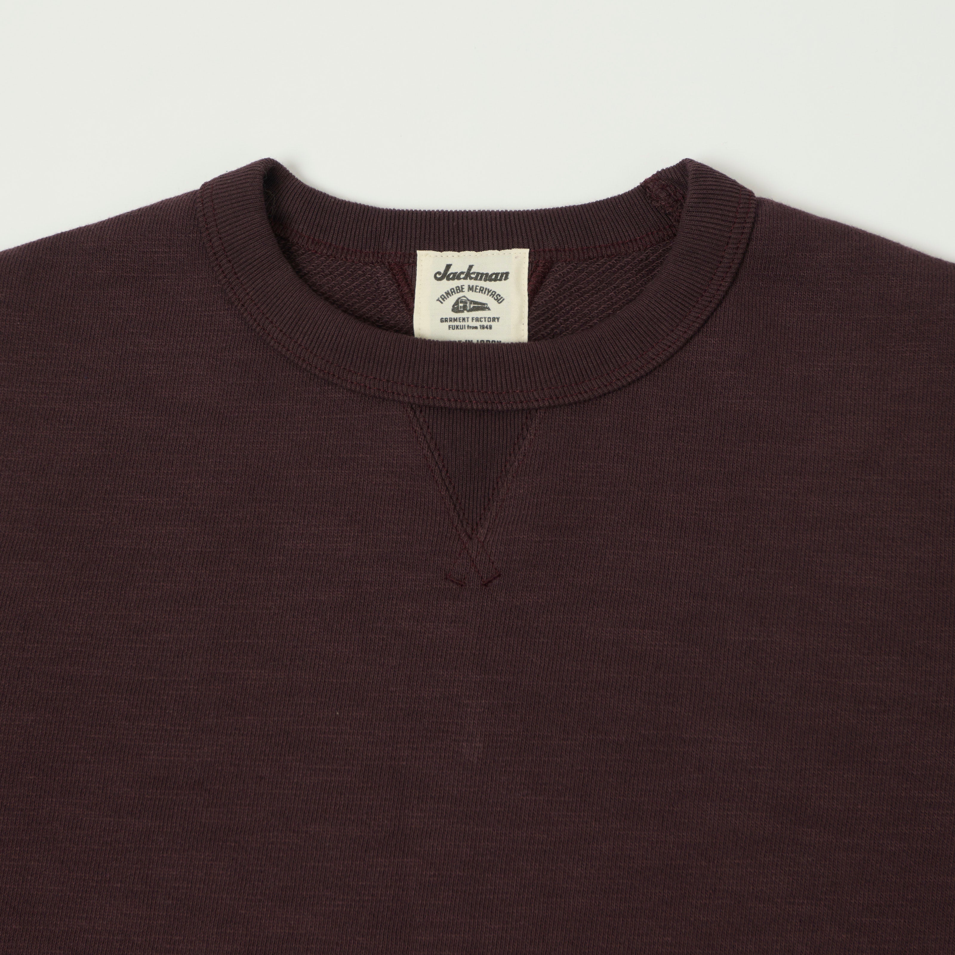Jackman GG Crewneck Sweatshirt - Mauve Wine
