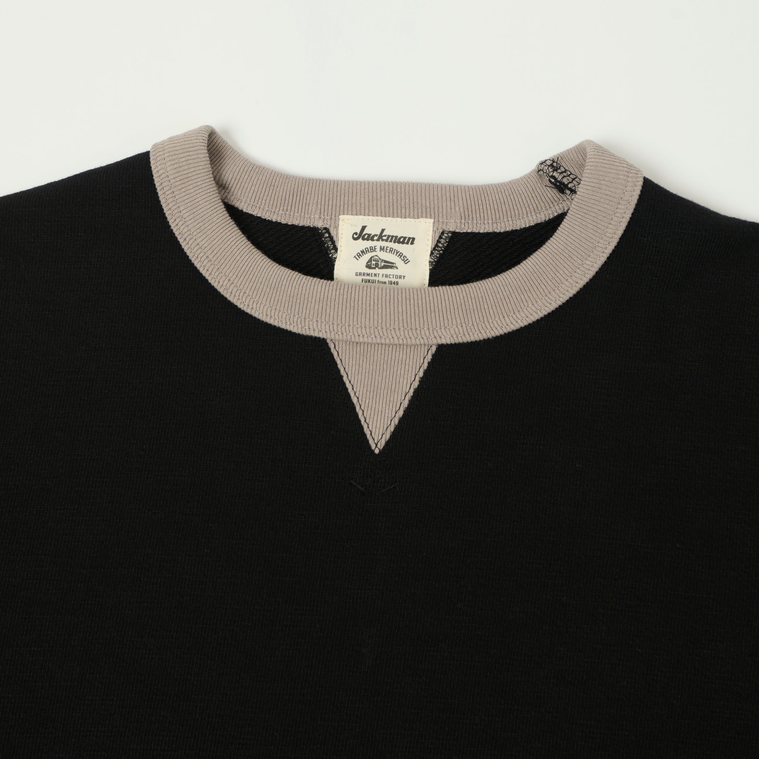 Jackman GG Crewneck Sweatshirt - Black/Grey