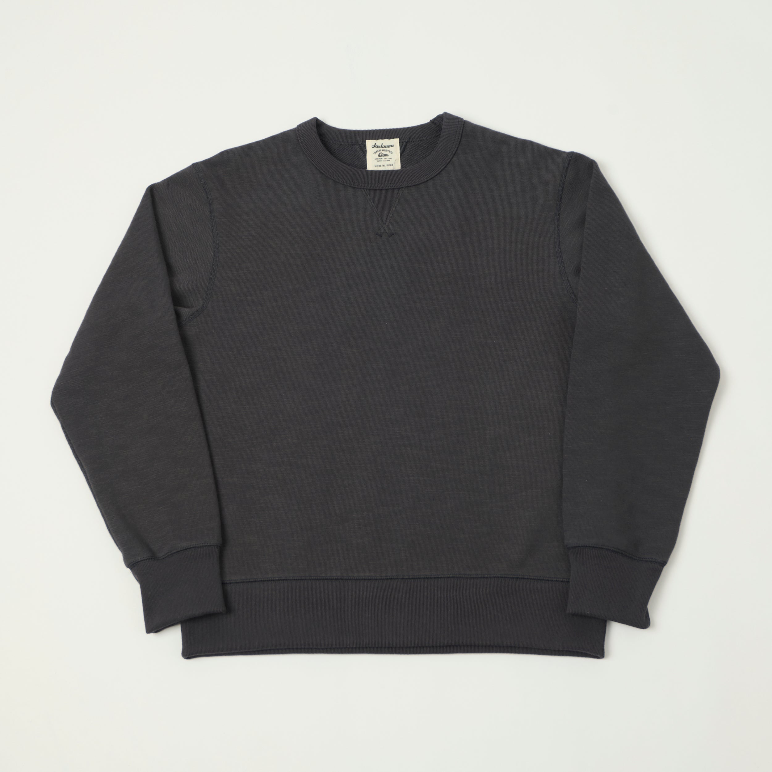 Jackman GG Crewneck Sweatshirt - Ink Black