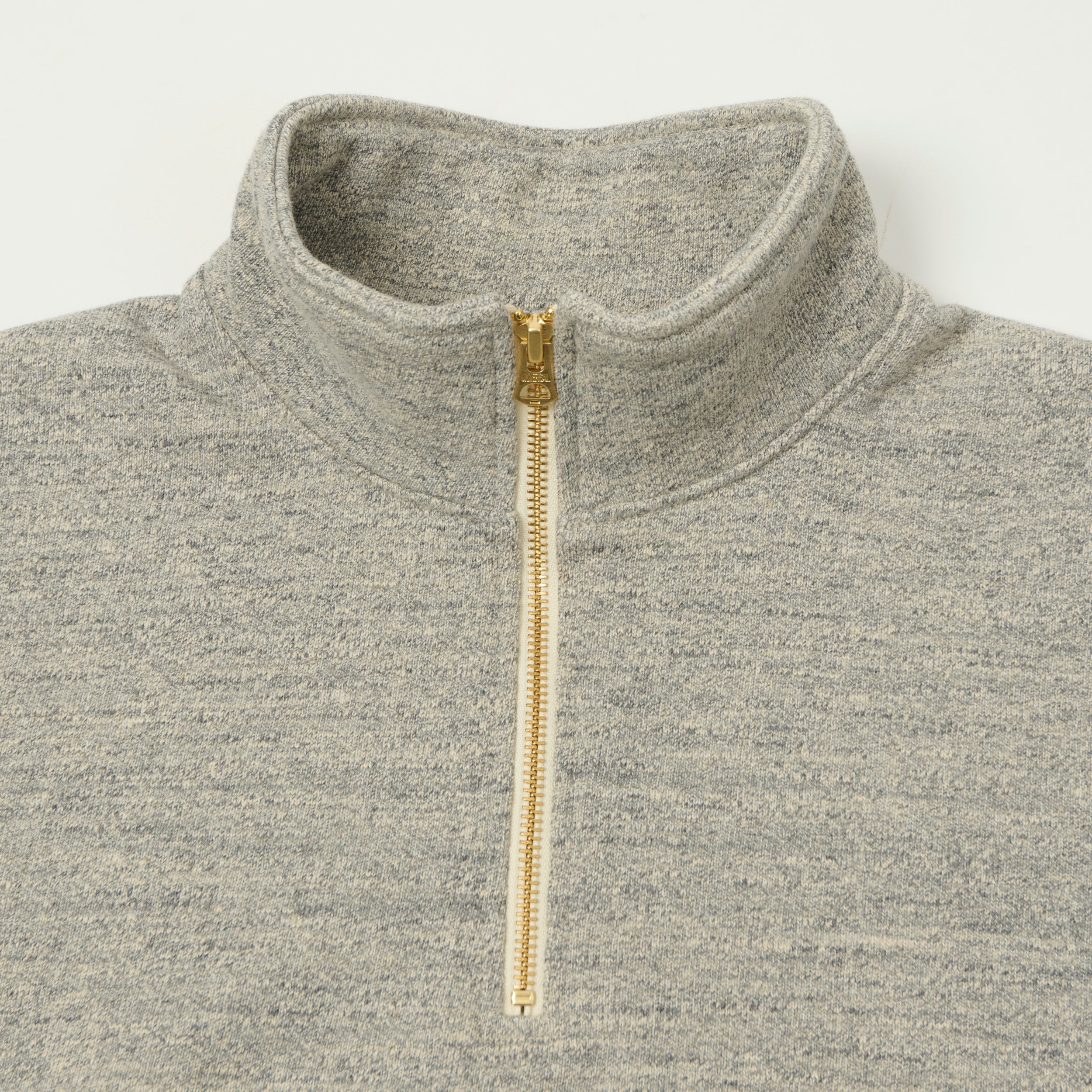 Jackman GG Half Zip Sweatshirt - Heather Grey