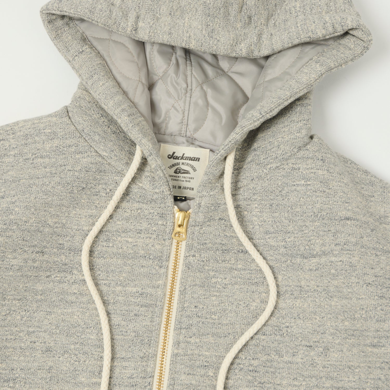 Jackman GG Padded Sweat Parka - Heather Grey