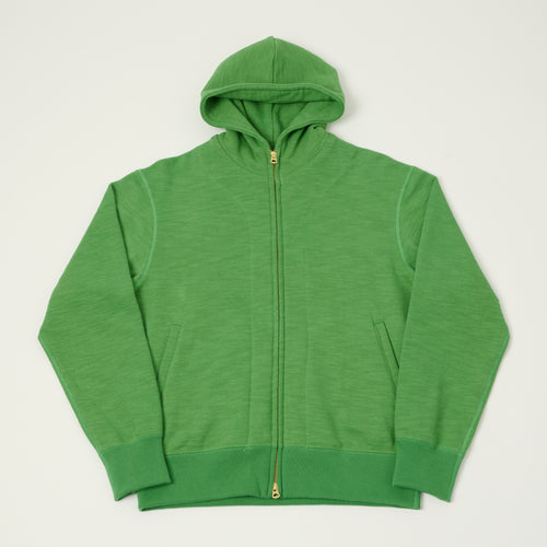 Jackman GG Zip Through Hoodie - Apple Green