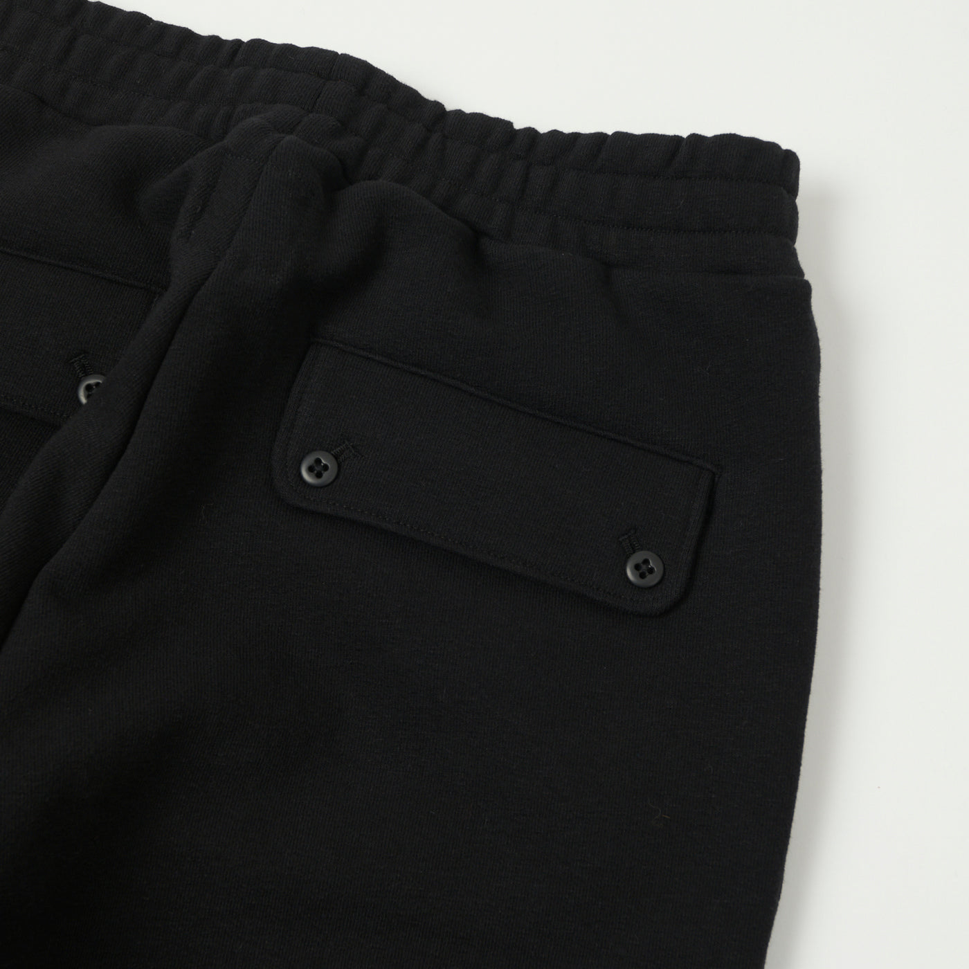 Jackman Stretch Sweat Buggy Pants - Black