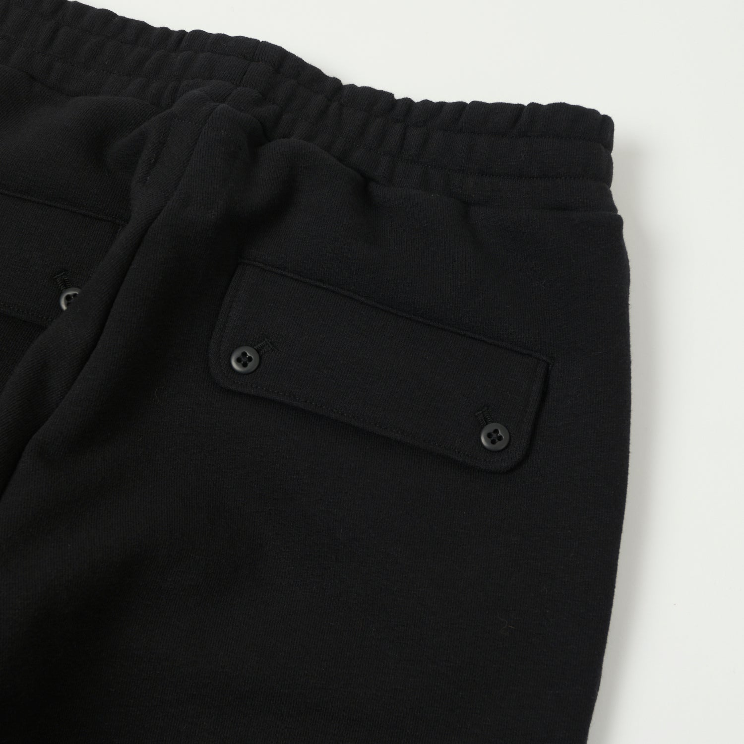 Jackman Stretch Sweat Buggy Pants - Black