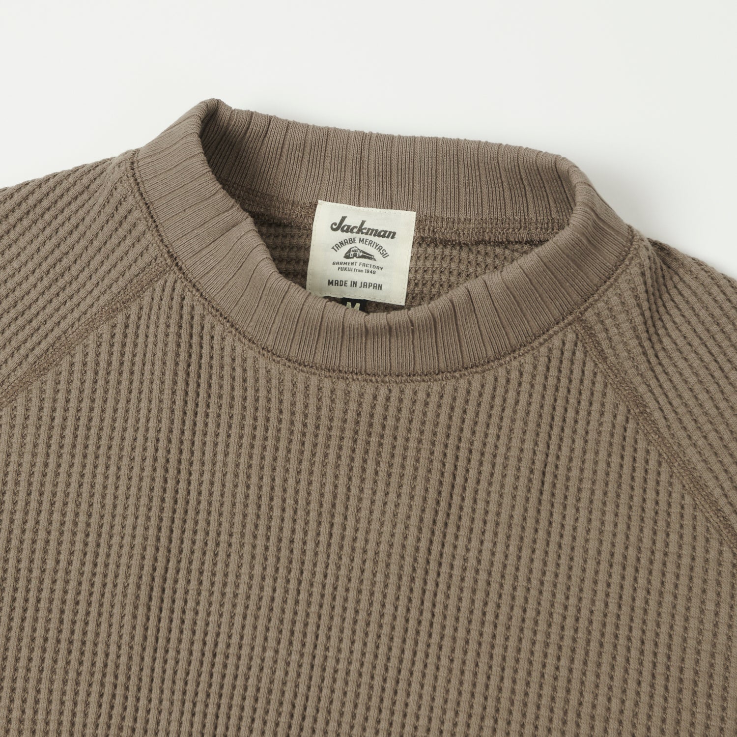 Jackman Midneck Waffle Sweatshirt - Taupe