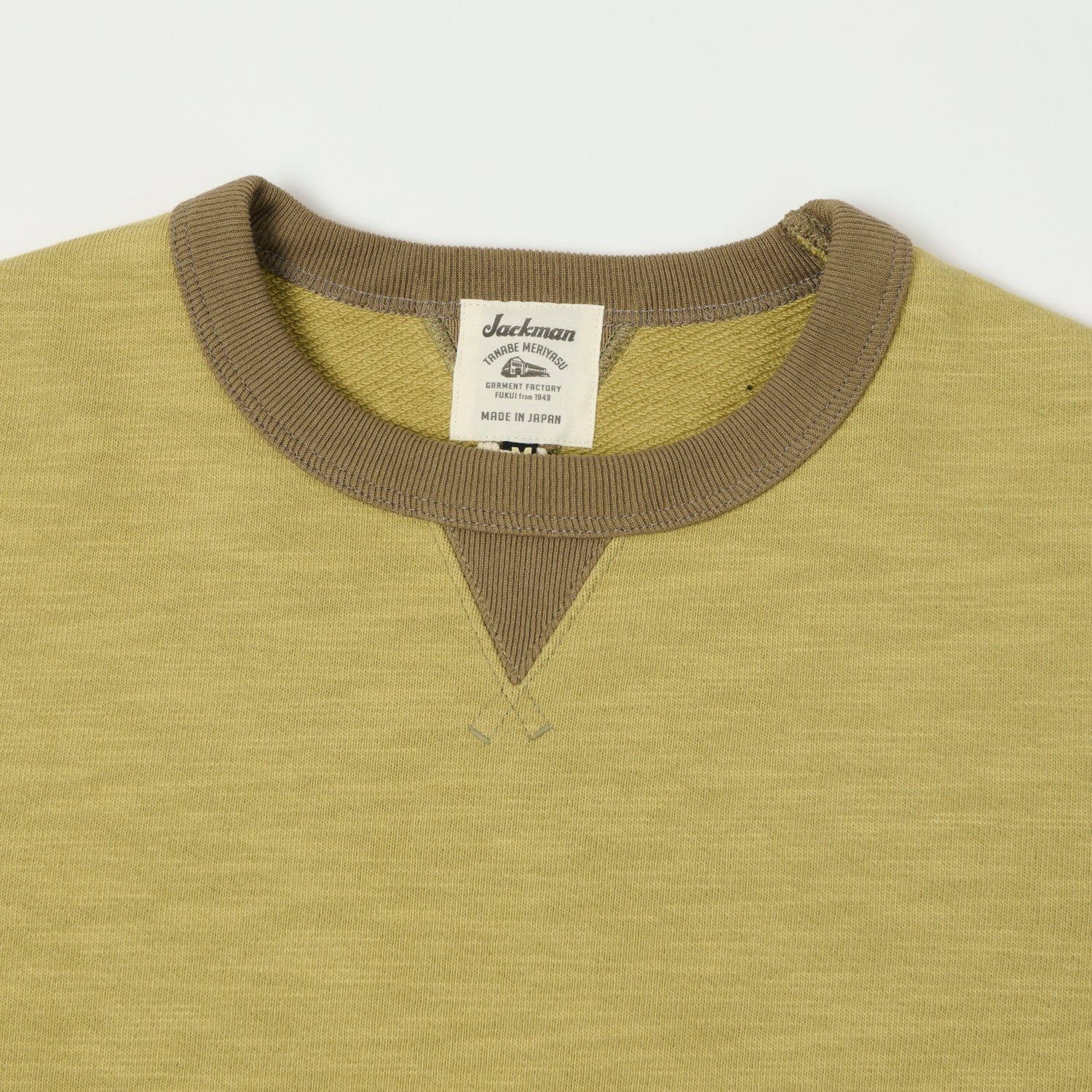 Jackman GG Crewneck Sweatshirt - Moss/Sepia