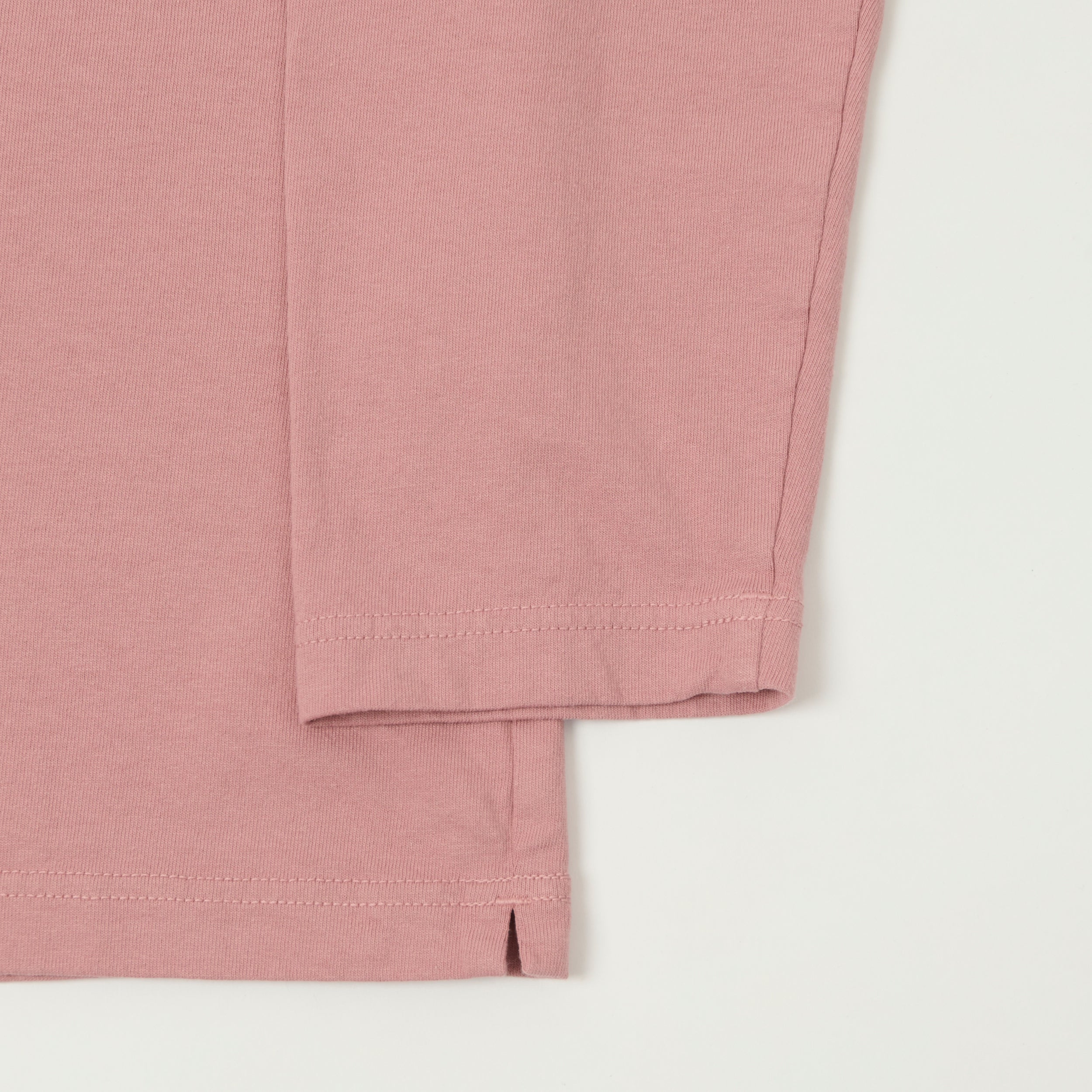 Jackman Long Sleeve Henley - Old Raspberry