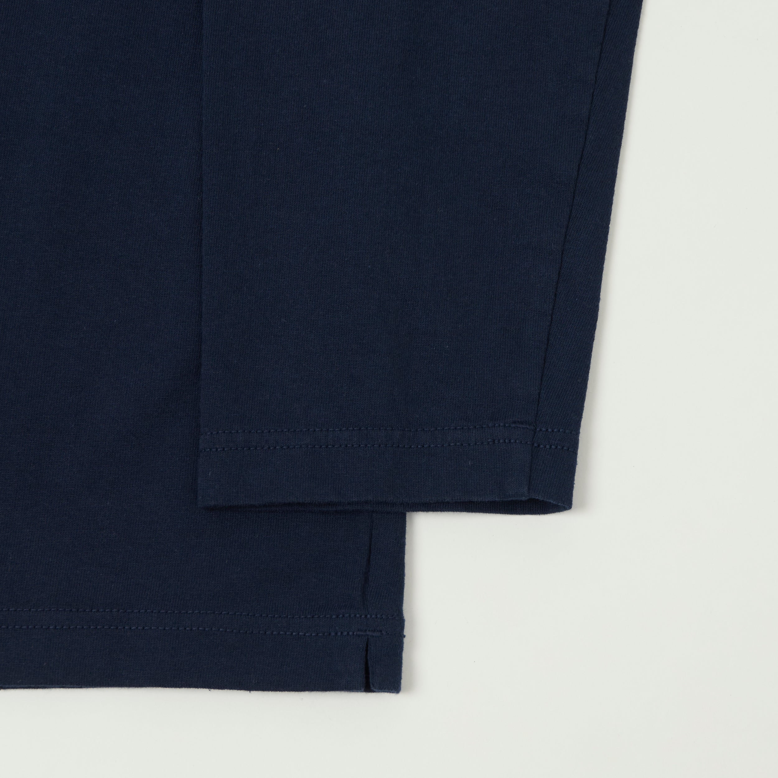 Jackman Long Sleeve Henley - Navy