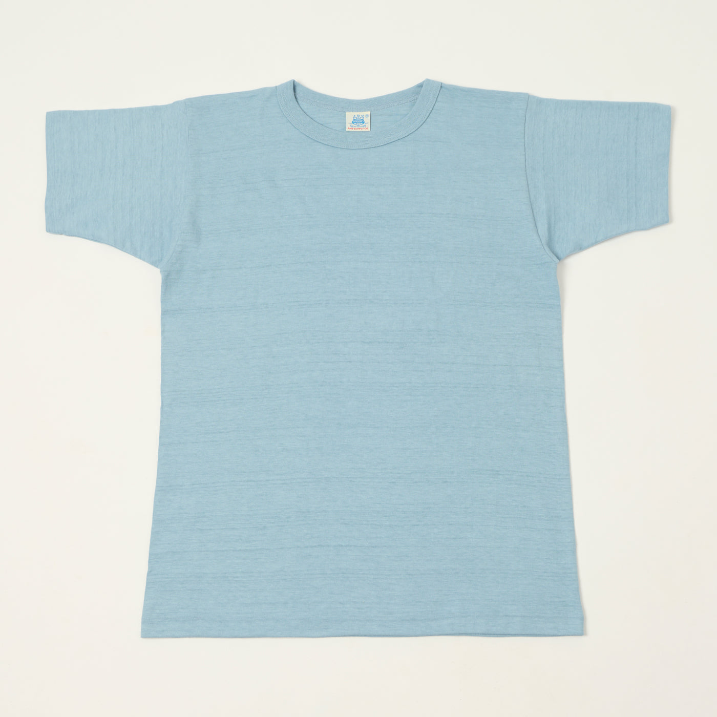 John Gluckow Lot. JG-CS06 Plain T-Shirt - Sax Blue