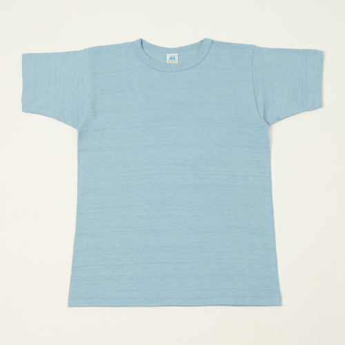 John Gluckow Lot. JG-CS06 Plain T-Shirt - Sax Blue