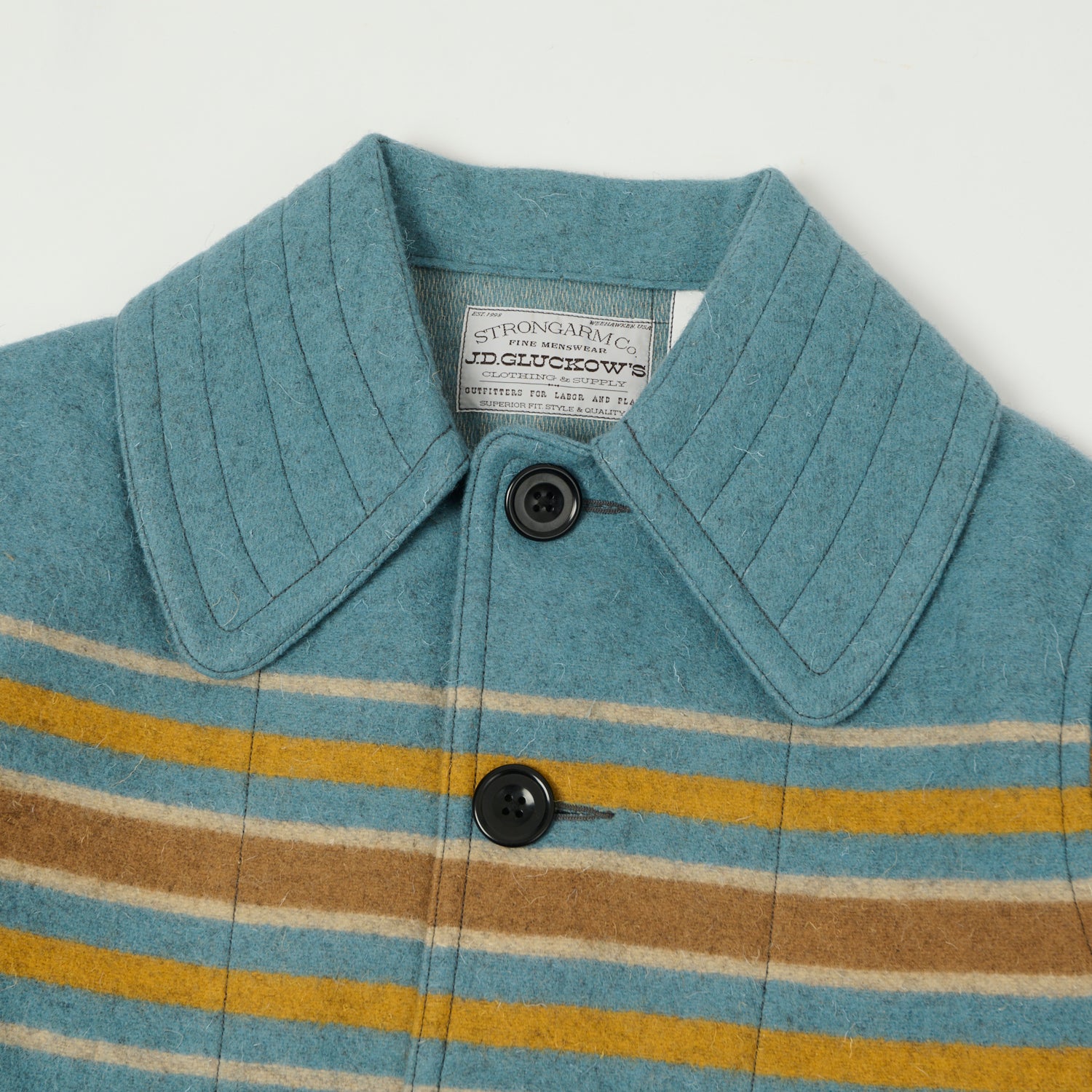 John Gluckow Lot. JG-10 1920s Winter Hunting Coat - Sax