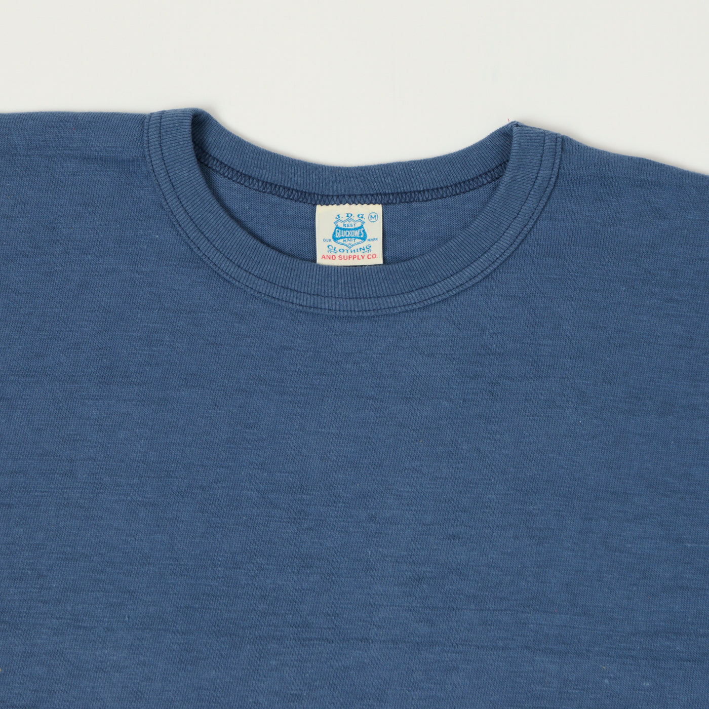 John Gluckow Lot. JG-CS06 Plain T-Shirt - Blue