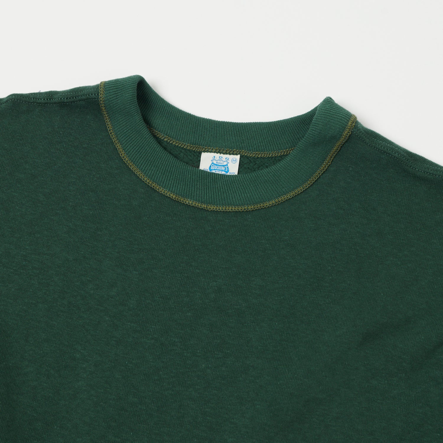 John Gluckow Lot. JG-CS14 Classic Crew Sweatshirt - Dark Green