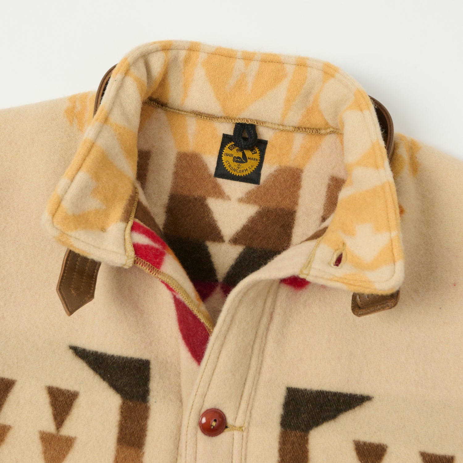 John Gluckow Lot. JG-32 'Stag' Wool Coat - Beige