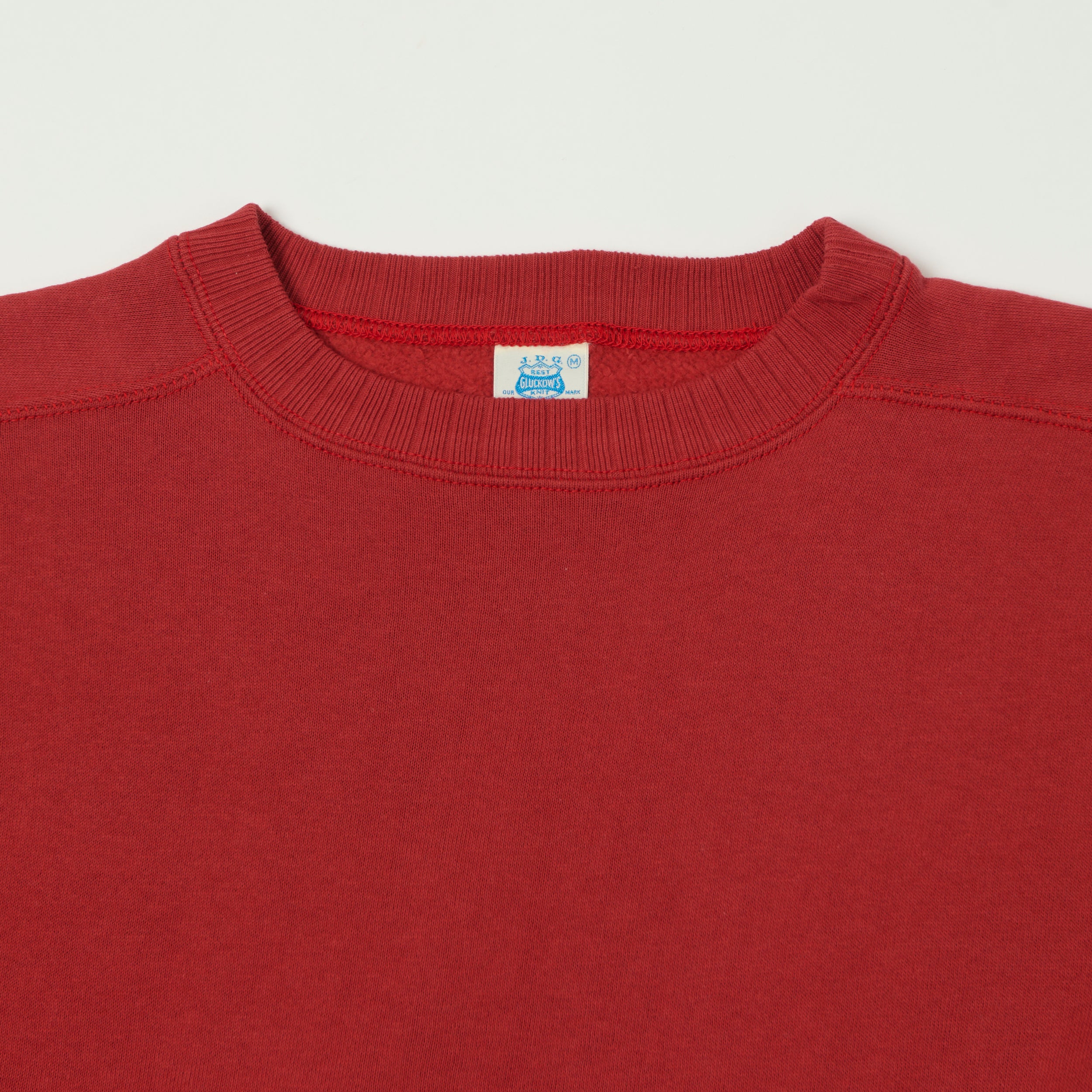 John Gluckow Lot. JG-CS24 'Albert' Sweatshirt - Red