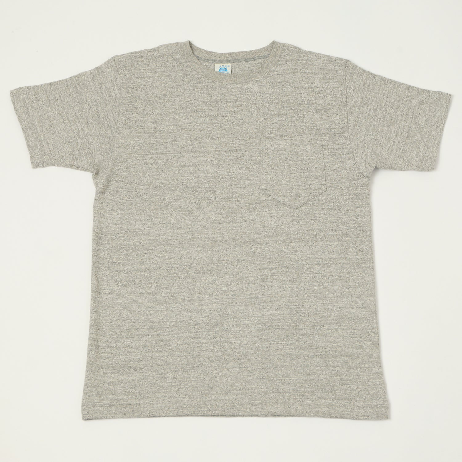 John Gluckow Lot. JG-CS07 'Keeper' Pocket T-Shirt - Heather Grey