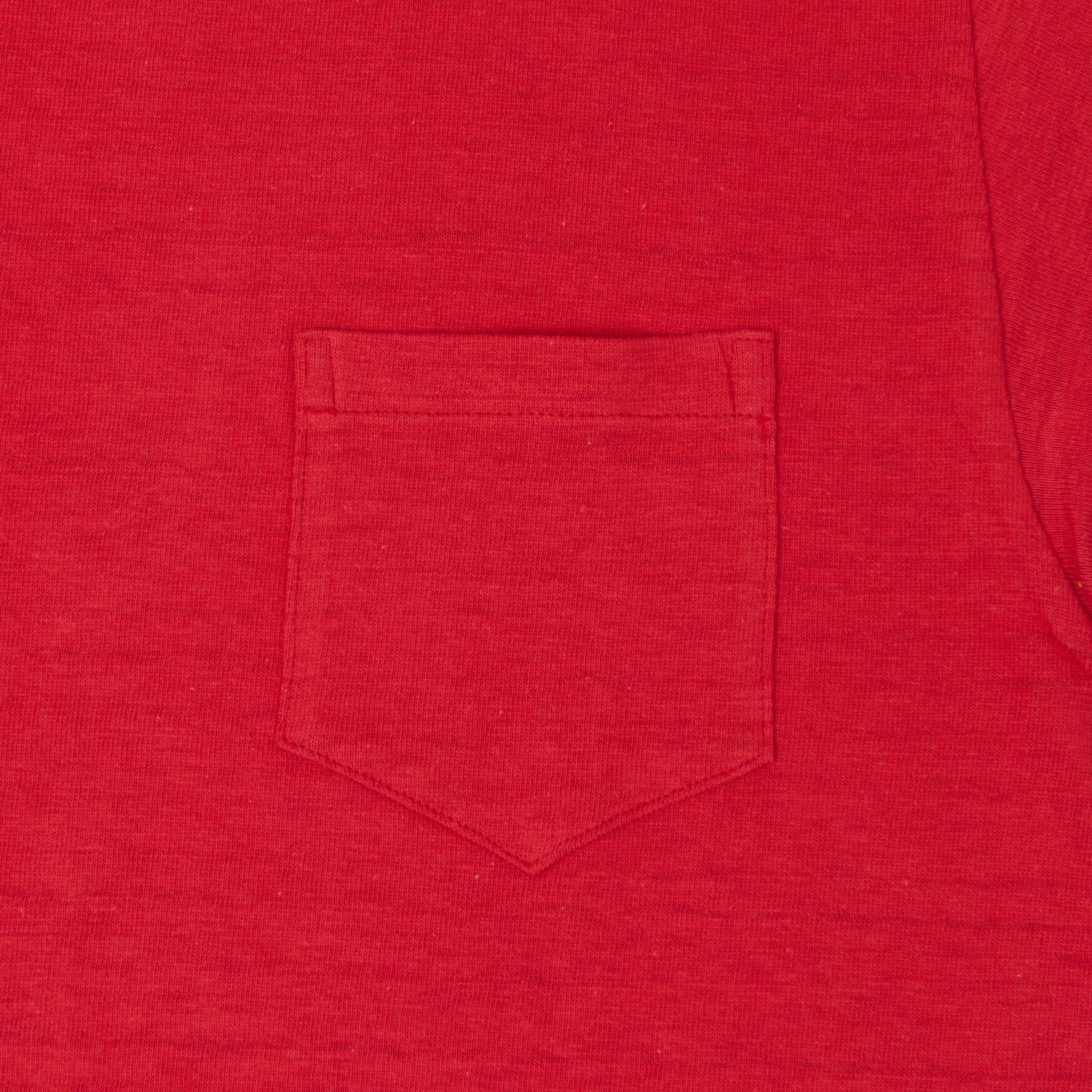 John Gluckow Lot. JG-CS07 'Keeper' Pocket T-Shirt - Red
