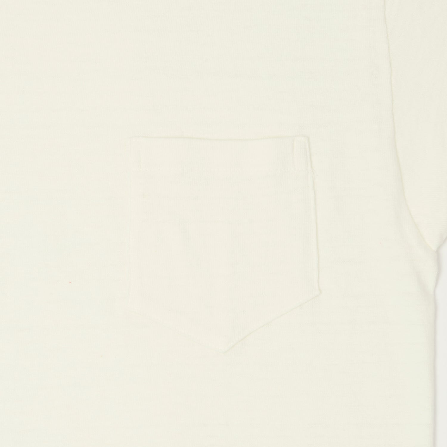 John Gluckow Lot. JG-CS07 'Keeper' Pocket T-Shirt - Off White