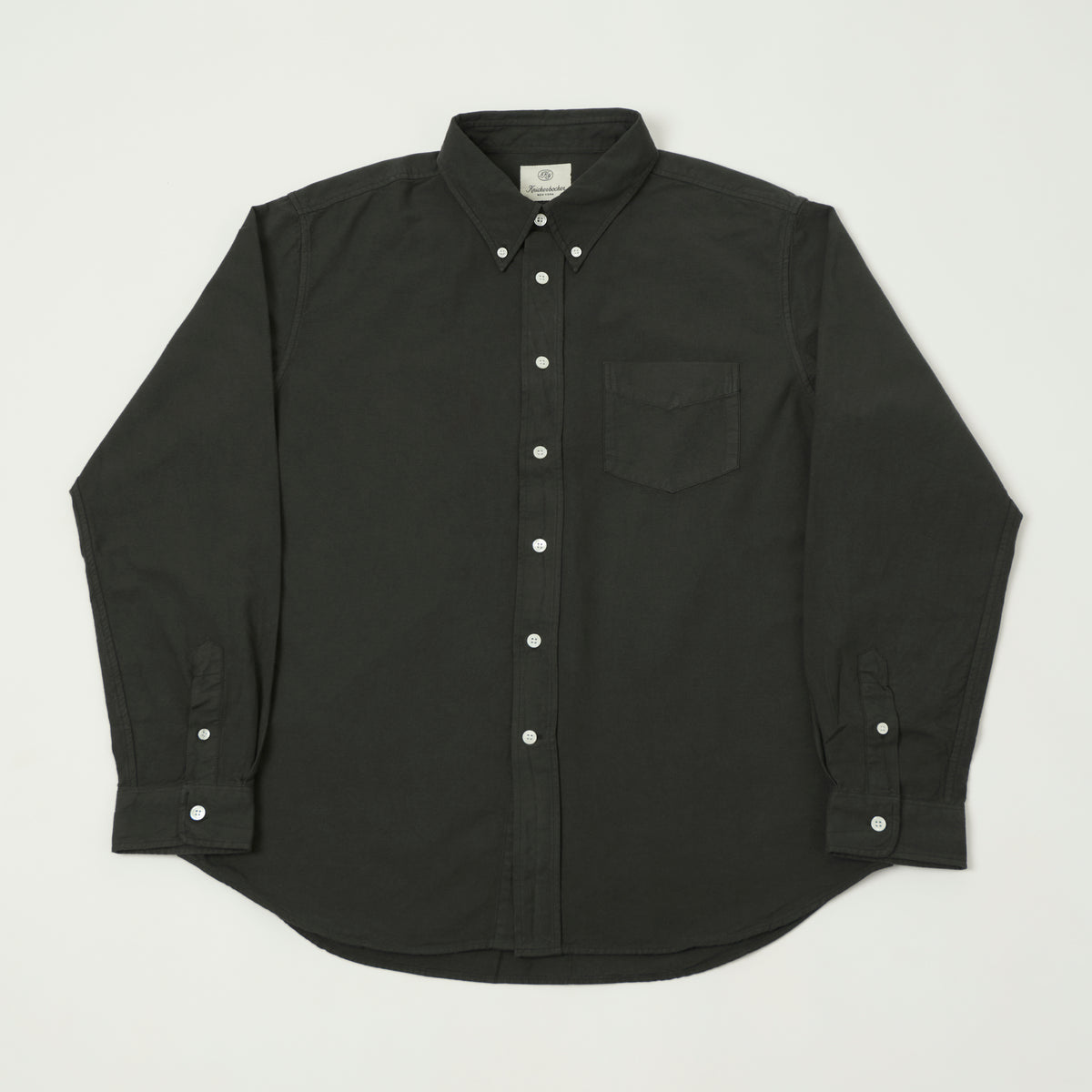 Knickerbocker 'Beefy' Oxford Button Down Shirt - Peat