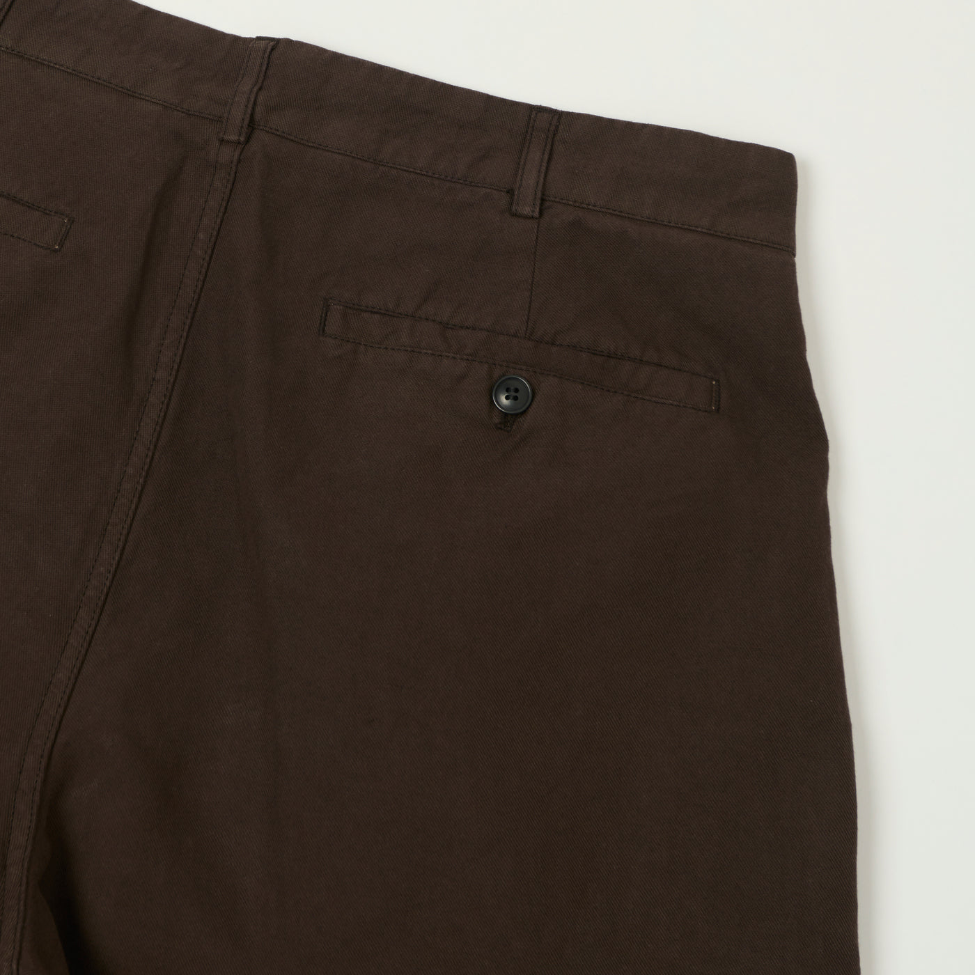 Knickerbocker 'Canal' Pleated Cotton Linen Shorts - Mocha