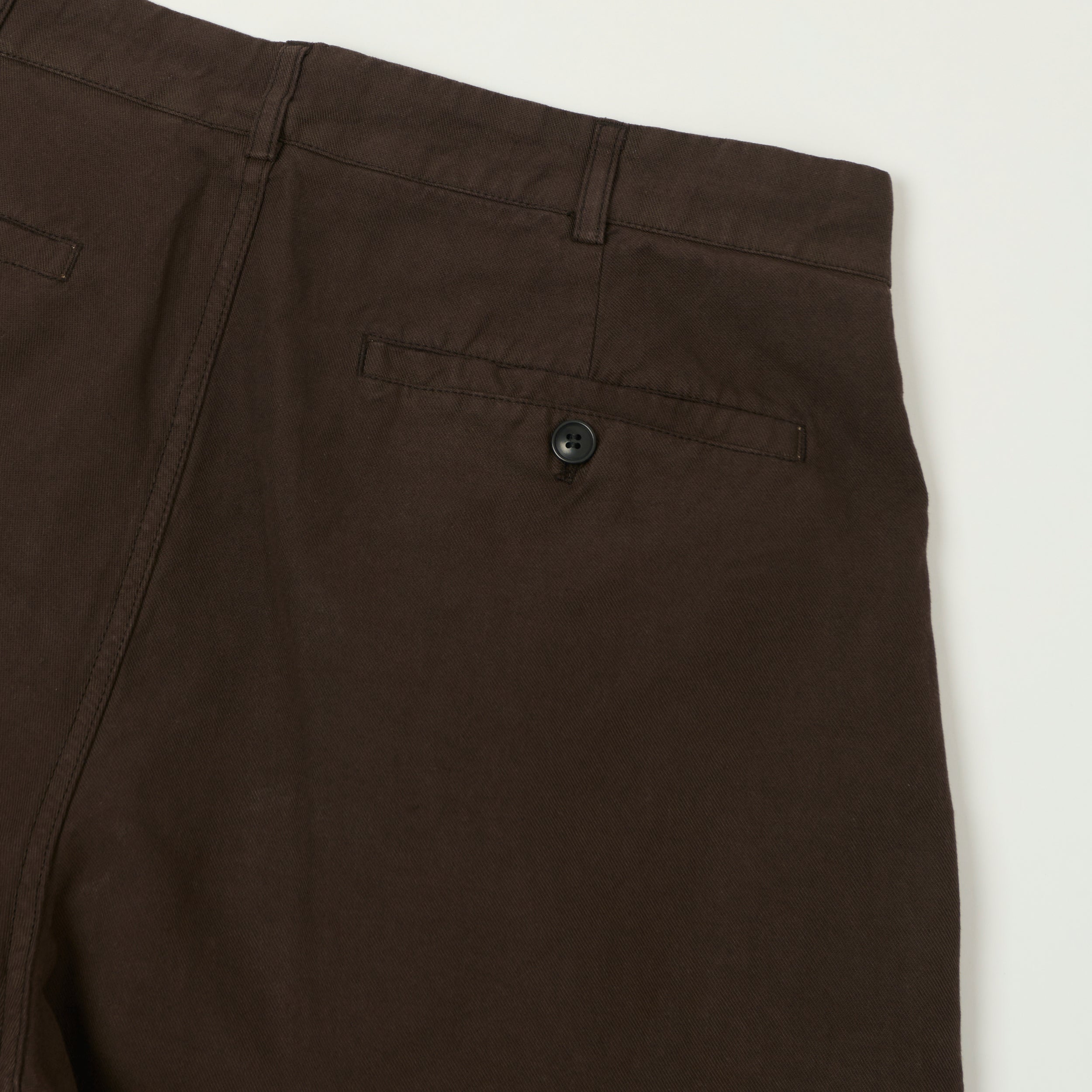Knickerbocker 'Canal' Pleated Cotton Linen Shorts - Mocha