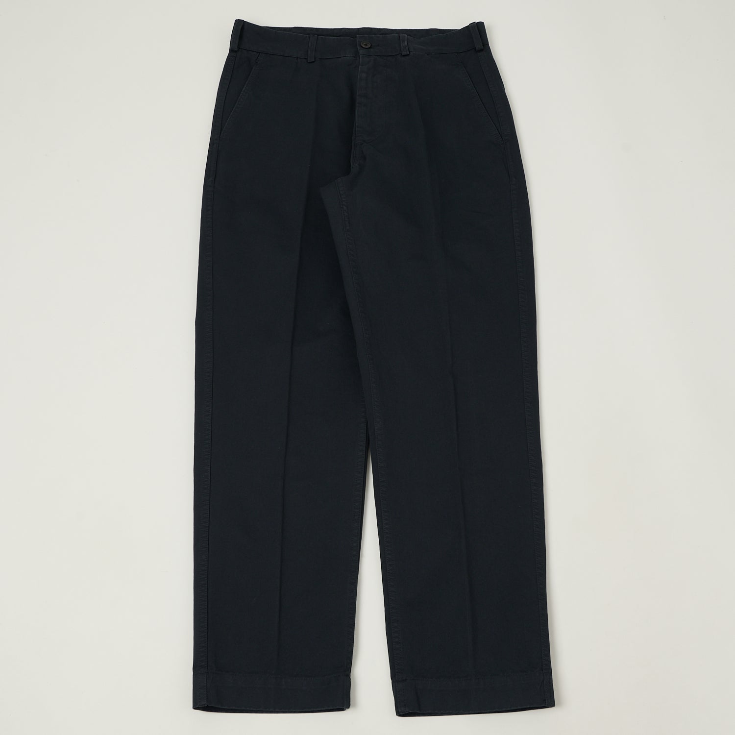Knickerbocker Canal Tapered Twill Chinos - Deep Navy