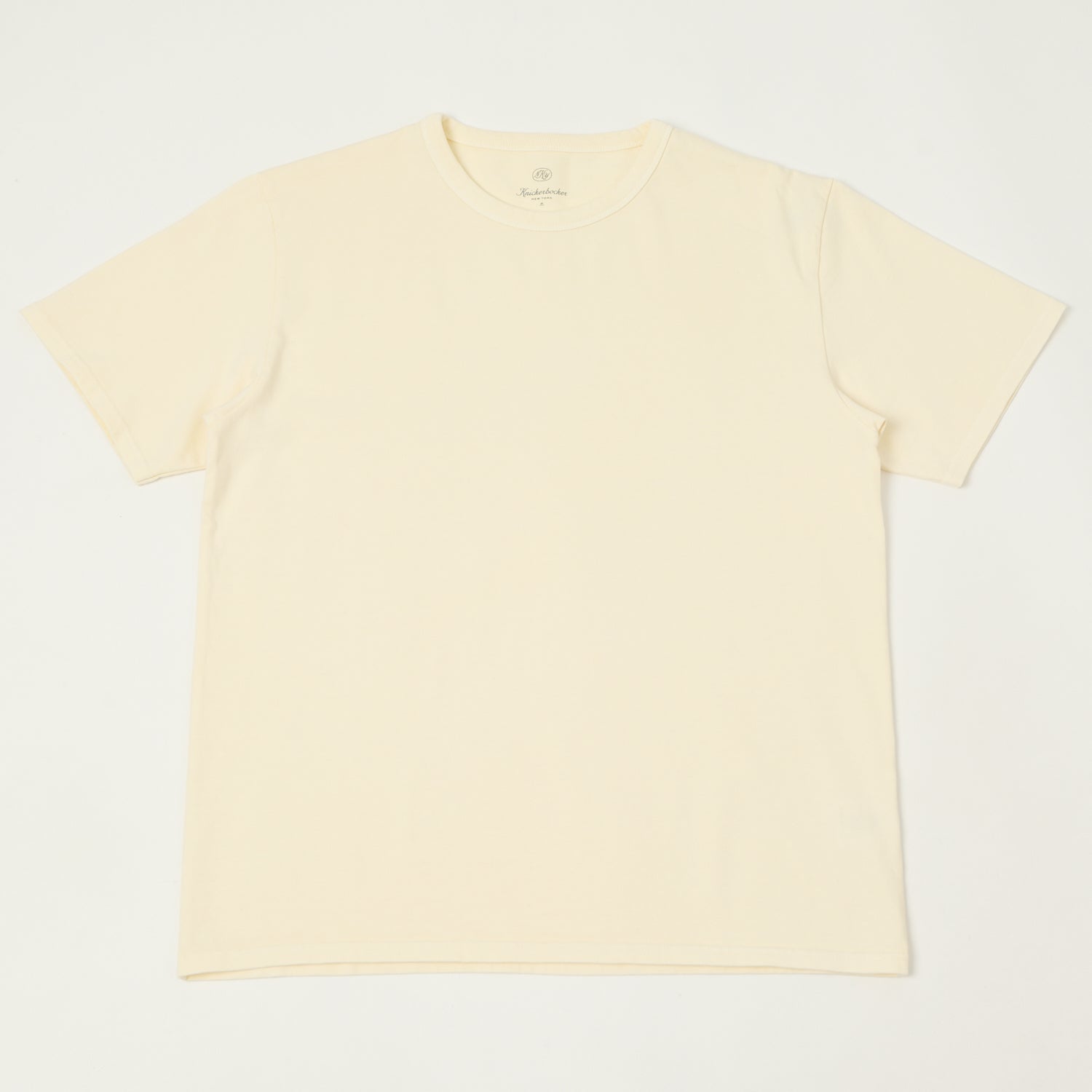 Knickerbocker Heavyweight T-Shirt - Milk