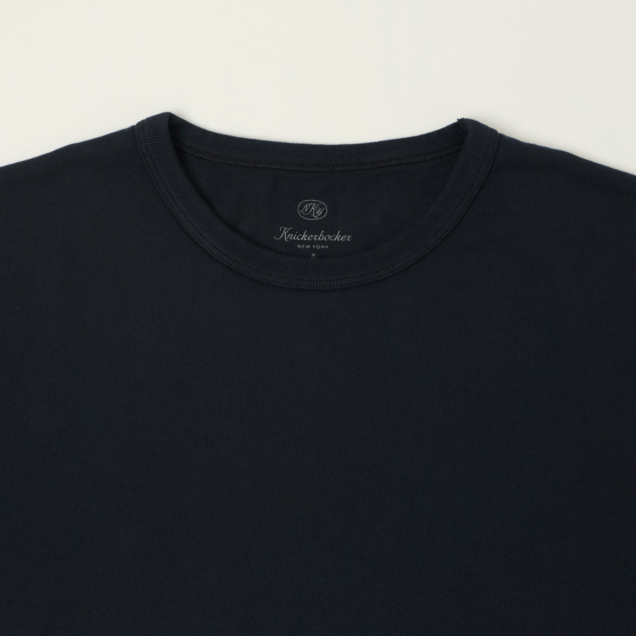 Knickerbocker Heavyweight T-Shirt - Navy