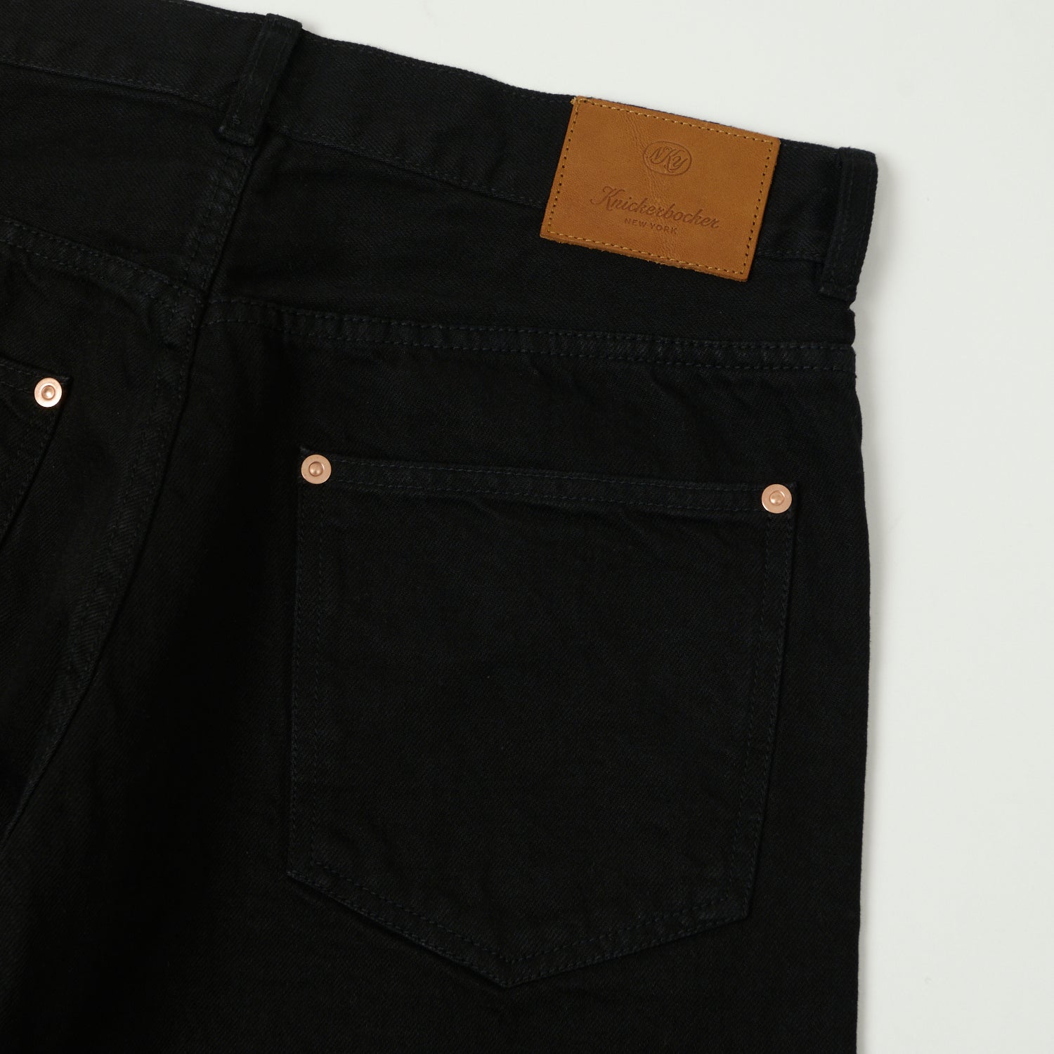 Knickerbocker K102 Regular Straight Jean - Black