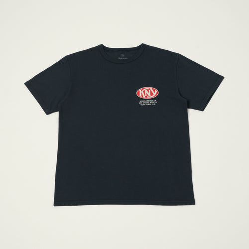 Knickerbocker 'KNY' Heavyweight T-Shirt - Navy