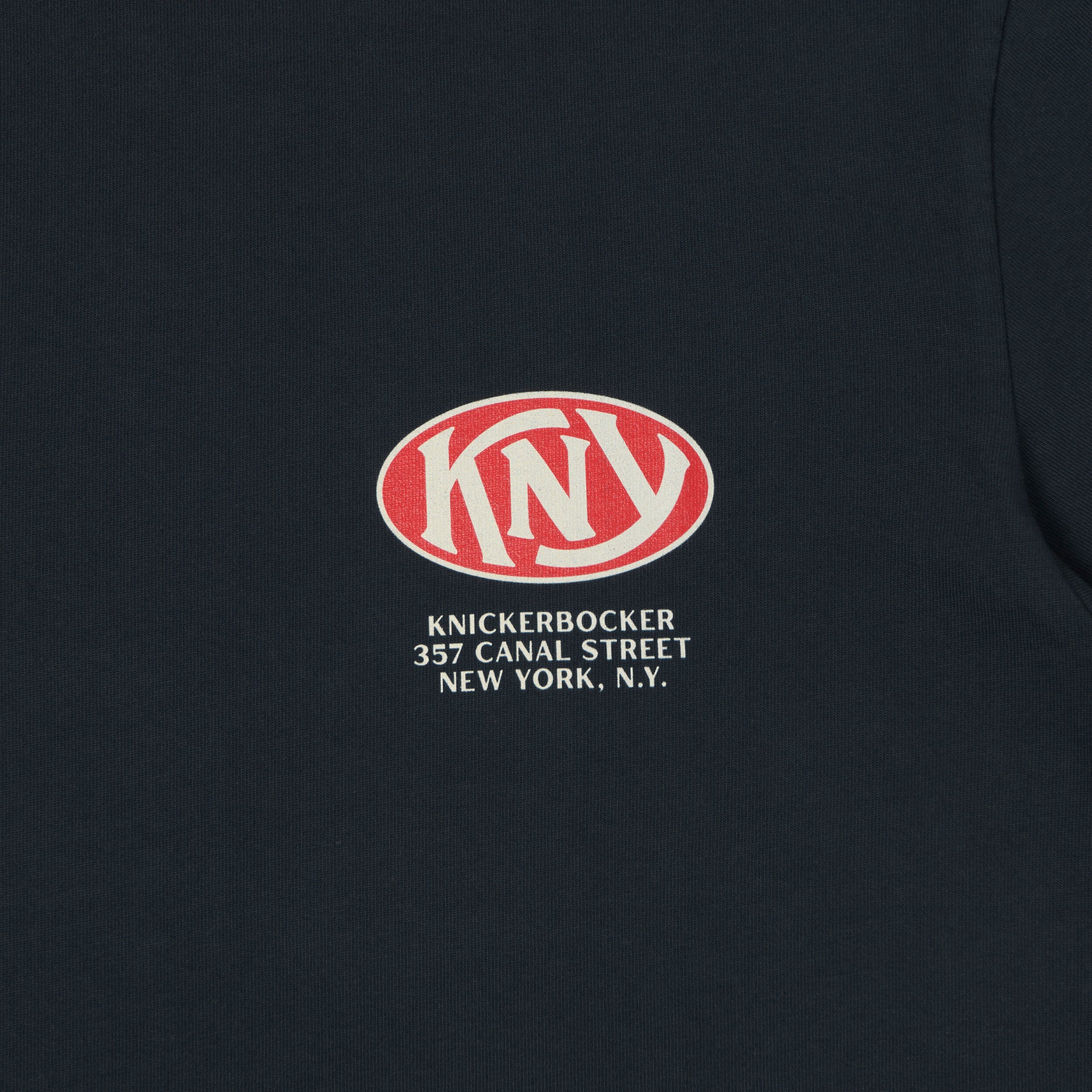 Knickerbocker 'KNY' Heavyweight T-Shirt - Navy