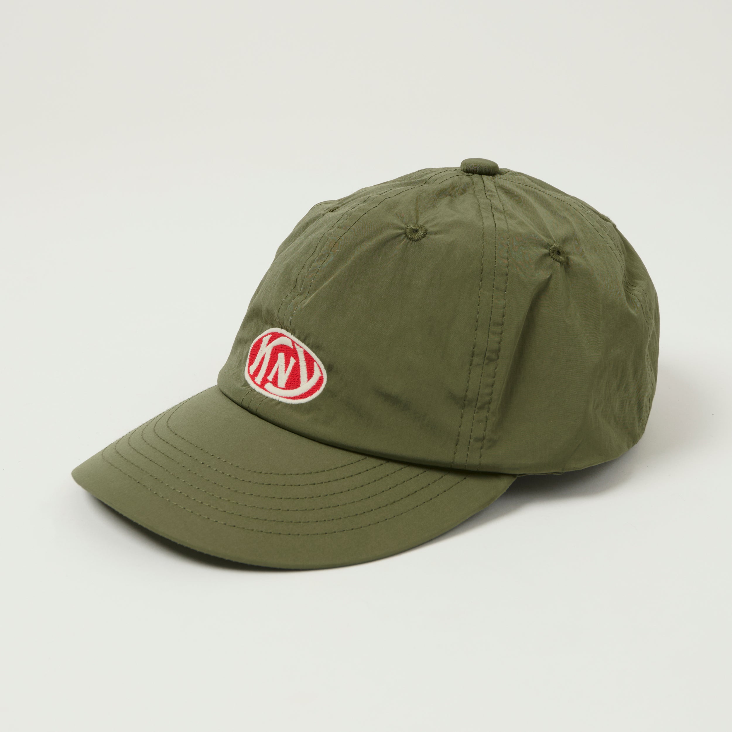 Knickerbocker 'KNY' Nylon Cap - Olive