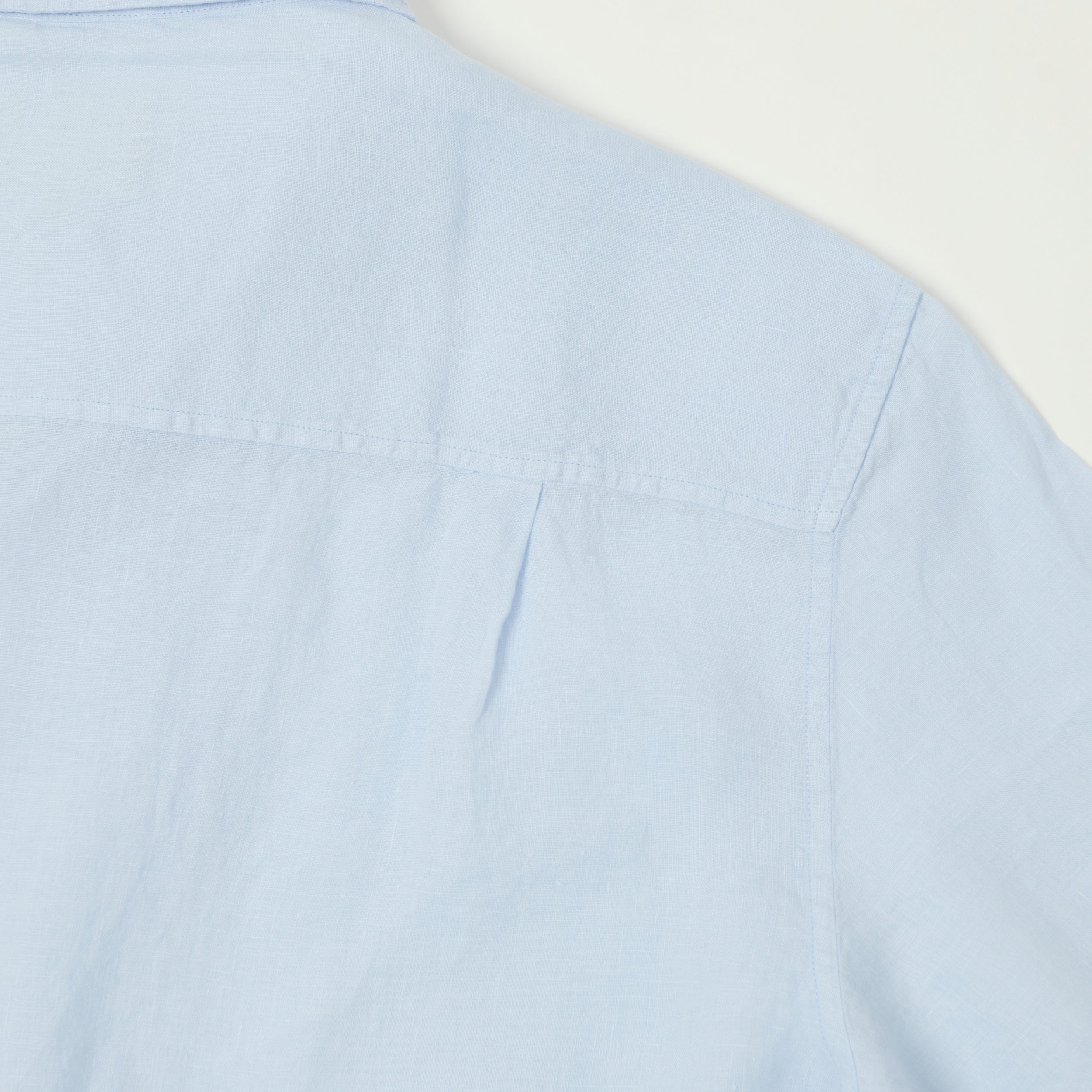 Knickerbocker 'Marina' Linen Camp Shirt - Sky